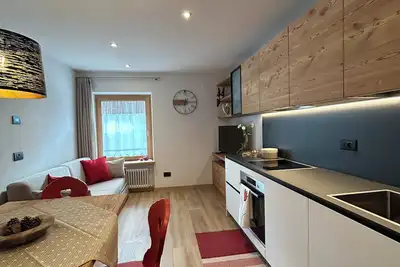 Image de Cozy apartment in the heart of the dolomites with 2 rooms, 2 bathrooms, Wi-Fi