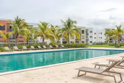 Apartment with Pool and Beach Access in Punta Cana