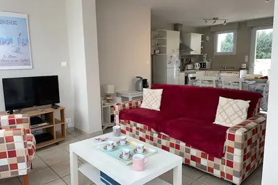 Image de Maison spacieuse à 100m de la plage, 6 pers.