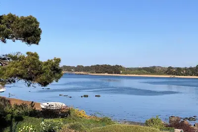 Image de Maison bretonne face à la mer avec Wifi et parking à Trégastel
