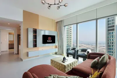 Image de Livbnb - Sky-High Haven 3b+Maid's with Burj View