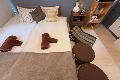 Image de Shinjyuku Yotsuya city center Bali resort apartment Queen bed Wc shower 1Room