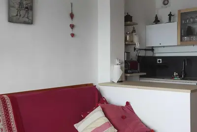 Image de Studio cabine charmant pour 4 pers. avec parking à Bolquère