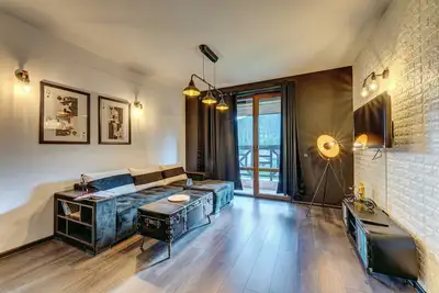 Image de BlackBox Studio\nCharming 1-bedroom apartment in enchanting Pamporovo with WiFi
