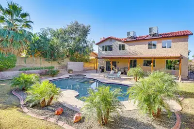 Hike, Golf & Explore: Large Phoenix Home w/ Grill