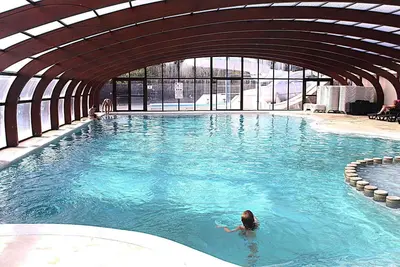 Image de Mobile-home 6 personnes dans camping avec piscine - accès direct plage