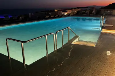 New luxury house with seaview, spa and all year heated pool