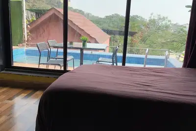 Image de Charming 1-bedroom villa with Ac, WiFi in marvelous Mumbai with Swimming pool