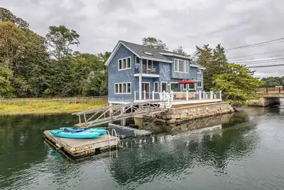 Oceanfront Dock Escape ~ Kayaks & Paddleboards