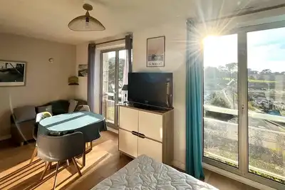 Image de Studio cosy pour 2 pers. avec parking à Perros-Guirec, près de la plage St Guirec