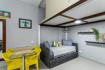Image de Cozy Seaview 1-bedroom apartment in Copacabana Rio de Janeiro with Ac, WiFi