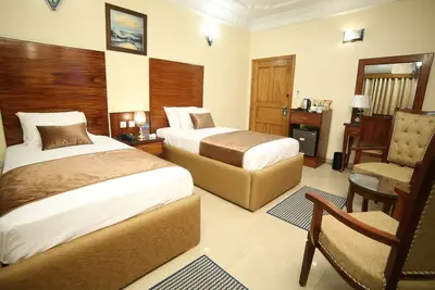 Image de Luxurious Deluxe Twin Room, Fully Furnished with 2 Single Beds.