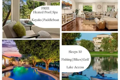 Image de Lakefront Retreat - Free Heated Pool, Spa, Kayak, Paddleboat, Fire Pit, Fishing