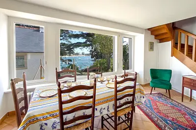 Maison de vacances 'L'Estuaire - Vue Sur La Rivière' avec vue sur la mer, terrasse privée et Wi-Fi