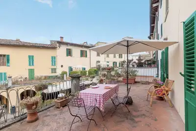 Image de Appartement 'Il Tuo Posto A Greve In Chianti' avec terrasse privée, balcon et Wi-Fi
