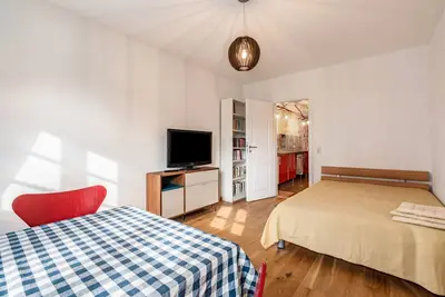 Image de Appartement '2 Zimmer Erdgeschoß' avec terrasse partagée, jardin partagé et Wi-Fi