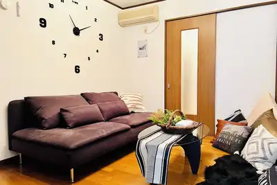 Image de 10 min. drive to Osaka Castle 3dk rental spacious house / capacity for 9 people