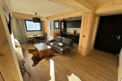 Image de Luxueux appartement 4 pièces Type chalet. Cœur station d’Auron, 10 pers.