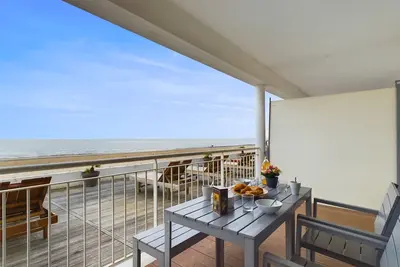 Image de Appartement face mer pour 6 - Terrasse
