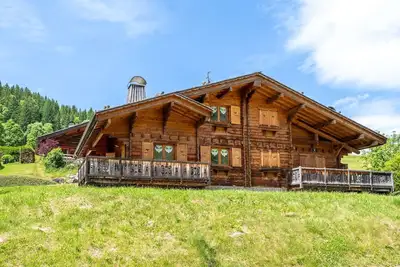 Image de Superbe Chalet avec vue imprenable sur les Aravis