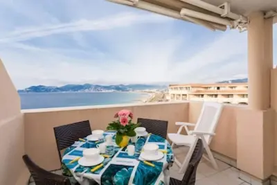 Image de Appartement La Palme d'Azur, superbe vue mer