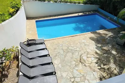 6-bedroom guest-friendly villa with private pool in central Sosua