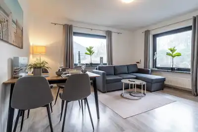 Image de Cozy vacation apartment in Haus Dünenhain-Ideal for couples and those seeking relaxation