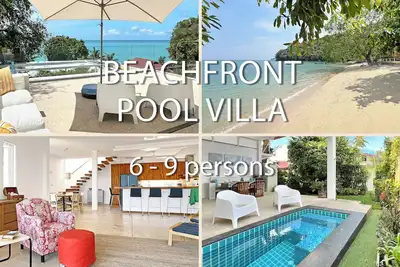 Image de At the Beach: New 6-9 person Beachfront Pool Villa at Ao Yon Beach, Phuket