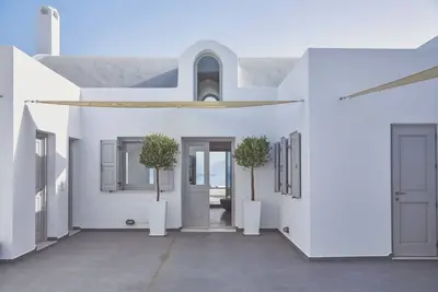 Image de Spacious 5-bedroom villa in fabulous Santorini with WiFi, Ac