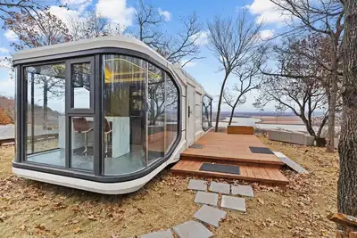 Image de Paradise Point on Arkansas River Pod with Fire Pit