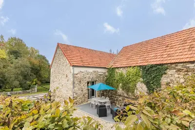 Image de Maison paisible avec terrasse privée et jardin clos à proximité des plages du Cotentin
