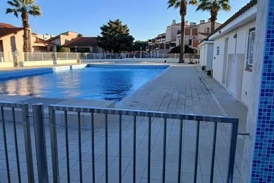Image de A 3 minutes de la plage et des commerces; piscine dans la résidence : le top
