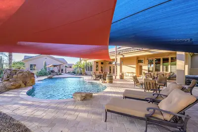 A \"Desert Oasis\" entertaining paradise!