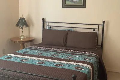 Image de Train Depot themed house! Located in our beautiful private, theme ranch, Kingman