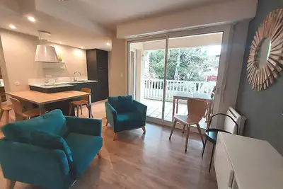Image de Résidence Ermitage. Appartement pour 4 personnes au centre-ville d'Hossegor. Wifi gratuit