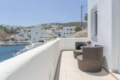 Image de Appartement 'Sea View Studio' avec vue sur la mer, Wi-Fi et climatisation