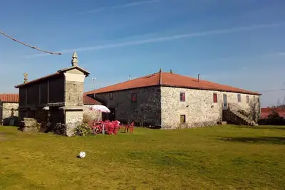 Image de Maison de campagne \"Portomeñe\" avec vue sur les montagnes, jardin privé et Wi-Fi