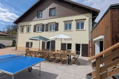 Image de Gîte familial 15 personnes - 8 chambres - vue panoramique
