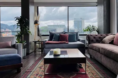 Image de Heavenly 2br with large terrace and gym in Bogota