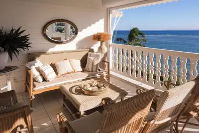 Image de Coco Kaz appartement 8 pers Accès direct plage lagon