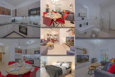 Modern vacation apartment SonnenReich in Kölpinsee for up to 5 people