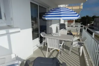 Image de Appartement 35m² proche plage avec balcon, parking et animaux admis - 4 personnes