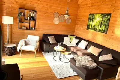 Image de 5 star holiday home Susi fireplace, sauna and more