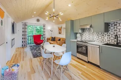 Image de Chalet renard roux avec 2 chambres à coucher