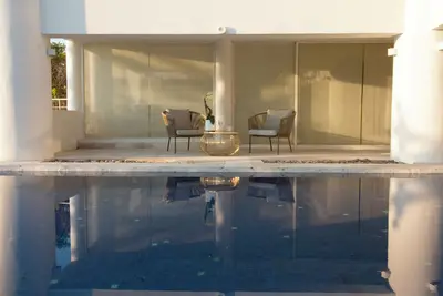 Image de Casita Perla Heated Pool Volcano View Hot Tub King Bed Grill Ev Organic Fruit