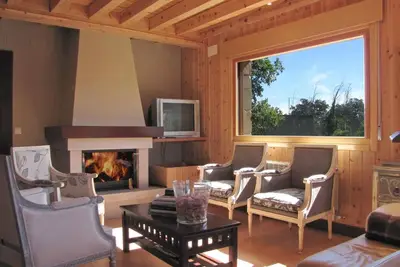 Image de Maison de campagne \"Vivir En El Campo\" avec vue montagne et jardin privé