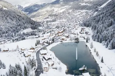 Image de Chalet en France avec vue sur montagnes