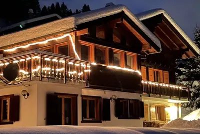 Image de Magnifique chalet au Bouveret avec jardin