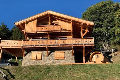 Image de Chalet aux Masses avec jardin