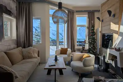 Image de Duplex de 3 chambres pour 7 avec cheminée à Avoriaz, Wifi inclus